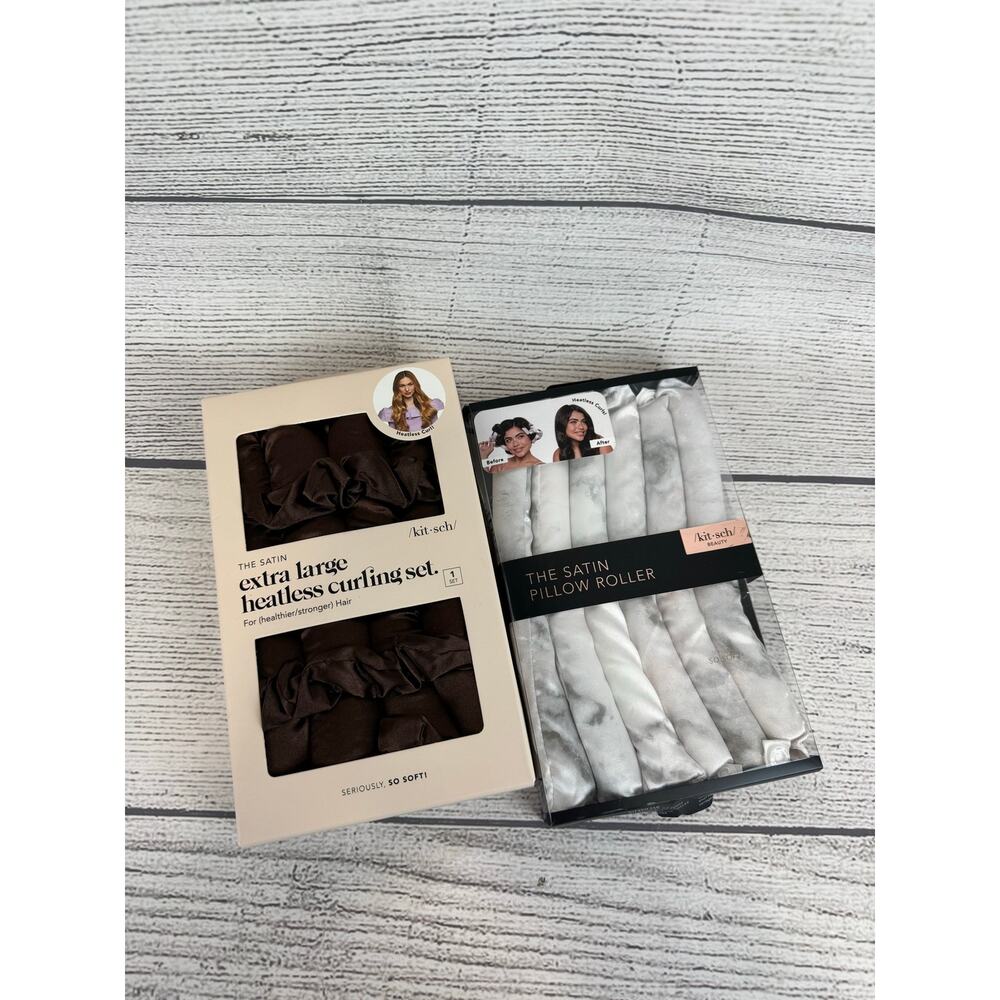 Kitsch Set Of 2 Heatless Curling Set
